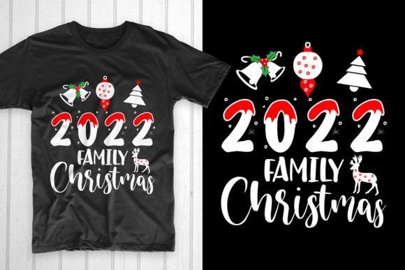 2022 Family Christmas Graphics & T-Shirt Designs