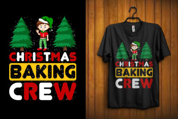 Christmas Baking Crew SVG: Print Templates & Graphics