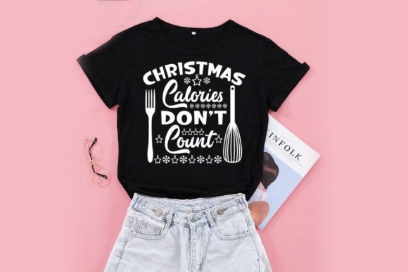 CHRISTMAS CALORIES DON’T COUNT SVG & T-Shirt Graphics Review