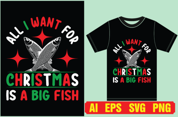 Christmas Fishing Graphics: T-Shirt Designs Review