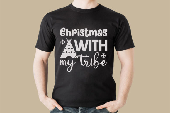 Christmas SVG Design for T-Shirt Graphics and Branding