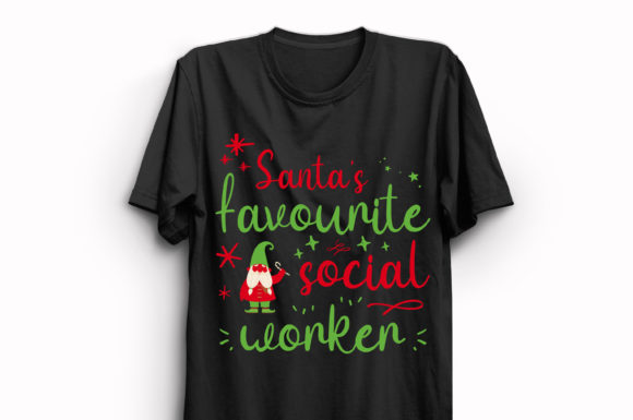 New Christmas T-Shirt Design 119: Graphics & Print Templates