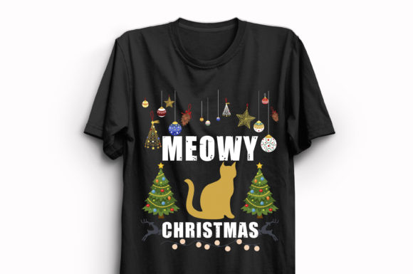 New Christmas T-Shirt Design 170: Graphics & Print Templates