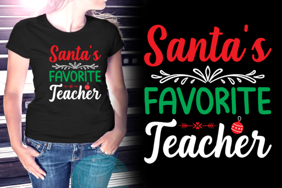 Santa's Teacher Christmas: Graphics & Print Templates Review