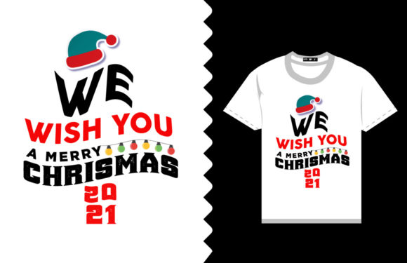 We Wish a Merry Christmas 2021: Graphics & Print Templates